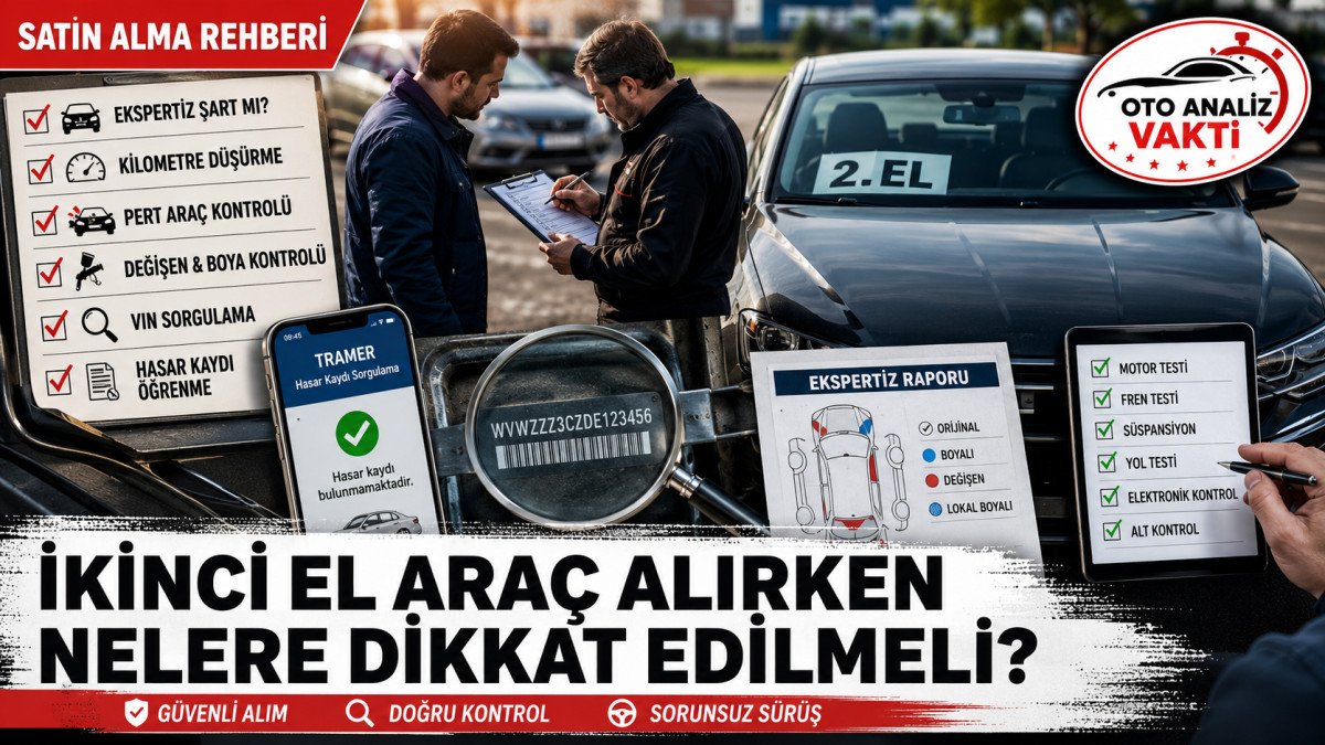 İkinci El Araç Satın Alma Rehberi: Dolandırılmamak İçin Bilmeniz Gereken Her Şey