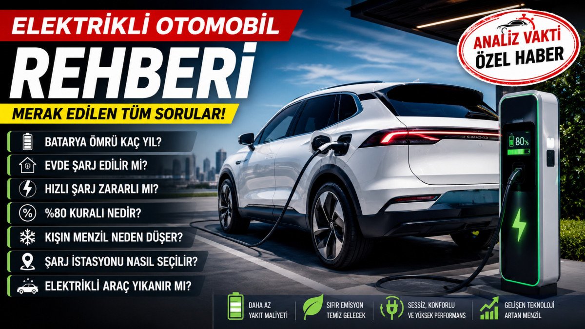 Elektrikli Otomobil Rehberi: 2026'nın En Çok Merak Edilen EV Soruları