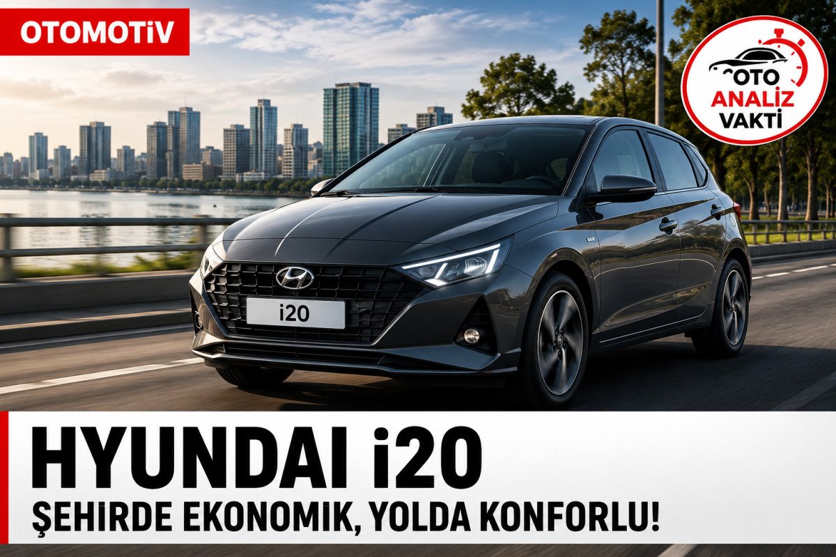 Hyundai i20 Şehir Otomobilleri Arasında Öne Çıkıyor: Kompakt Yapısı ve Ekonomik Kullanımıyla Dikkat Çekiyor