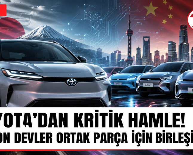 Toyota'dan Kritik Hamle! Çin Baskısı Japon Devlerini Aynı Masaya Oturttu